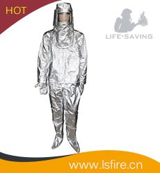 Aluminum Fire Proximity 1000 degree Split Suit