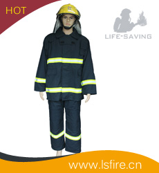 Firefighting 4 Layer Nomex Navy Blue Suit