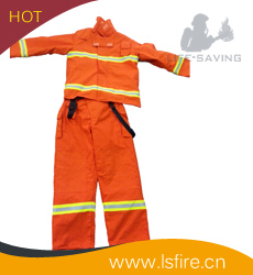 Firefighting Orange Cotton outfit